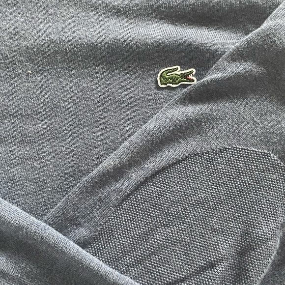 Lacoste Crew Neck Wool Sweater - Picture 4 of 4